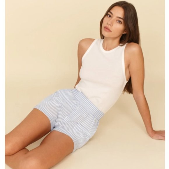 H&M Seersucker Shorts NWOT - Picture 1 of 8